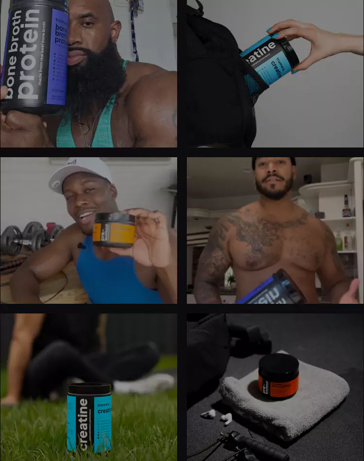 People with products