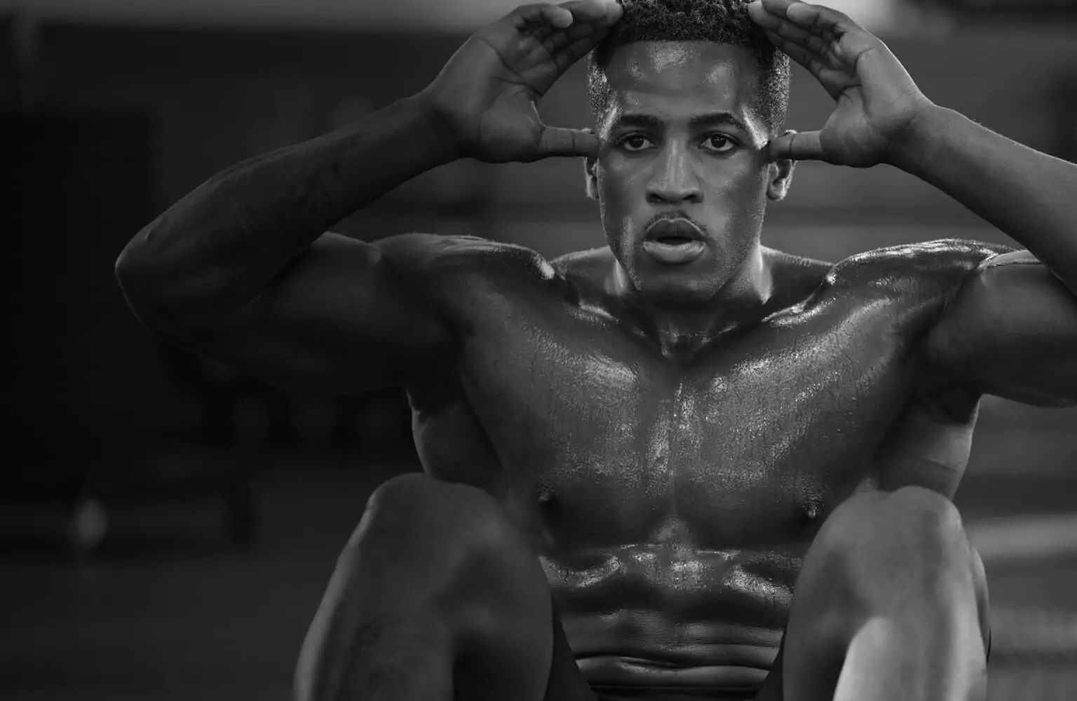Man working out